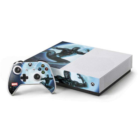 Marvel Black Panther Jumping Through Air Xbox One Skins
